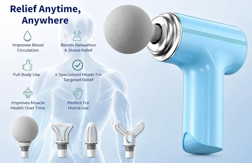 Premium Handheld Massage Gun - Deep Tissue Muscle Massager