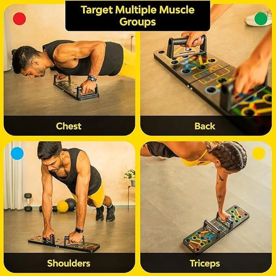 PowerPush™ Push-Up Stands | Boost Chest & Arm Gains